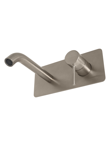 Смеситель для раковины Mariani Next B16565NS, нержавеющая сталь