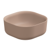 Раковина накладная 42 см GSG Ceramic Design Hit! HILAVQU42032, Cipria Matt