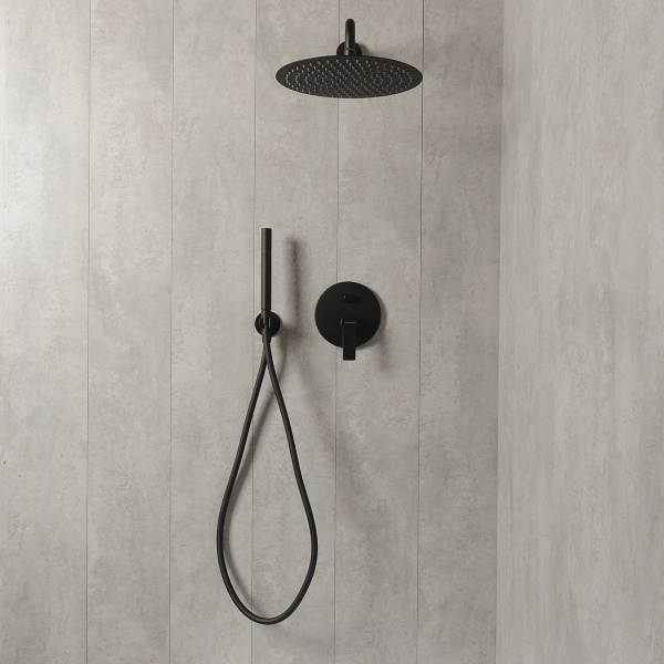 Смеситель для душа Mariani Kali B14173KL, черный матовый