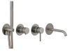 Смеситель для ванны Remer X Style X96S03ROXXXV, сталь