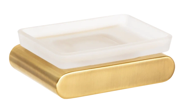 Мыльница Remer Lounge LN10BG, золото брашированное