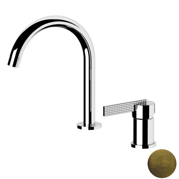 Смеситель для раковины Daniel Club ANC655OM, латунь матовая состаренная