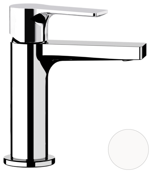 Смеситель для раковины Mariani Kali A37380KL12, белый матовый
