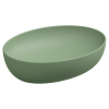 Раковина накладная 55x42 см GSG Ceramic Design Easy EALAVOV55031, Salvia Matt