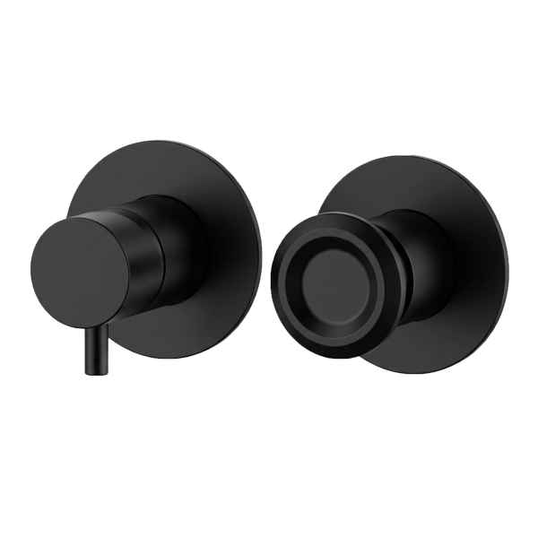 Смеситель для душа Remer Element ET93ZPNO, черный матовый