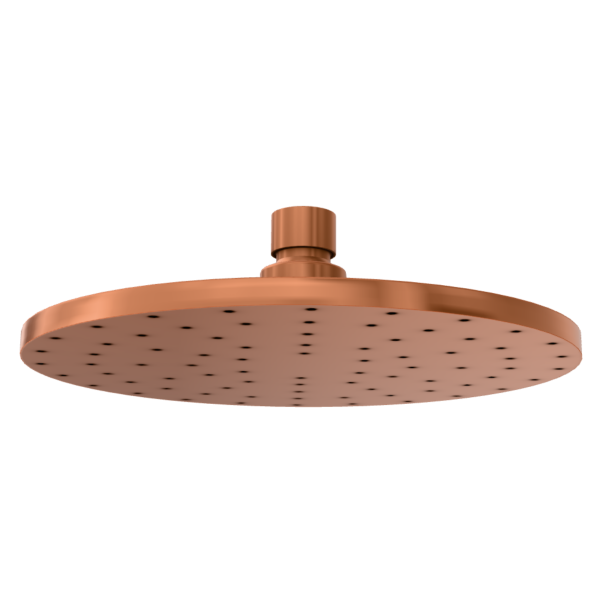Верхний душ 20 см с шарнирным соединением Remer 359MM20RPX, медь брашированная