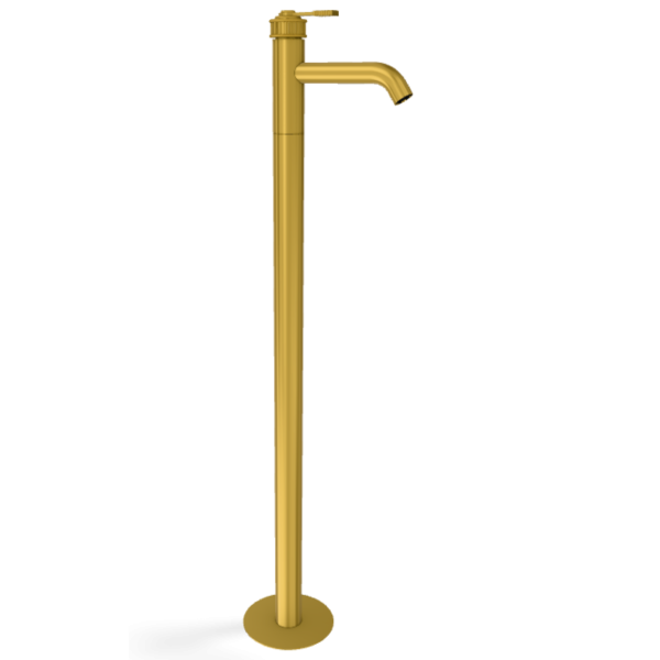 Смеситель для раковины Remer Atelier AL18BG, золото брашированное