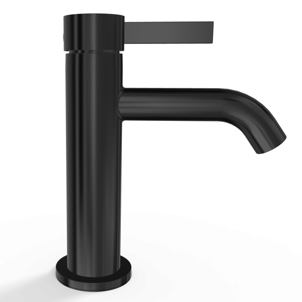 Смеситель для раковины Remer Metrica MC12CFP, черный брашированный хром