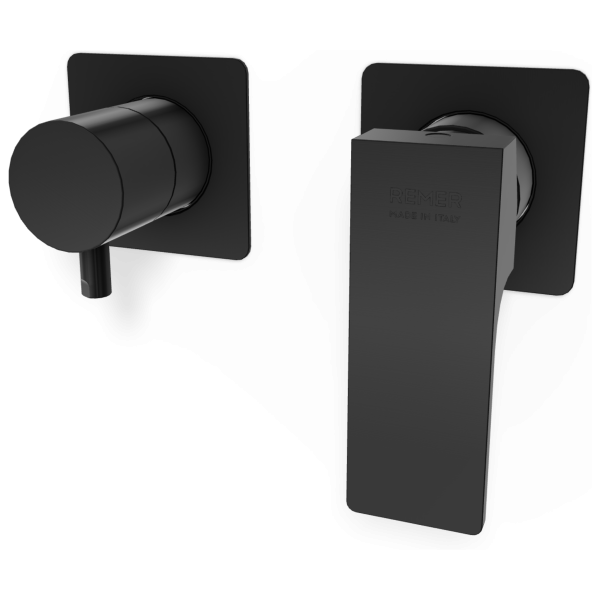 Смеситель для душа Remer Absolute AU92ZPWBCFP, черный брашированный хром