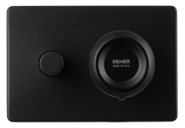 Смеситель для душа Remer Element ET09HRGNO, черный матовый