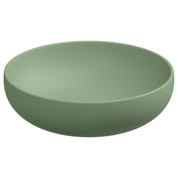 Раковина накладная 45 см GSG Ceramic Design Easy EALAVRO45031, Salvia Matt