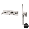 Смеситель для ванны Remer Element ET53D2WBNO, черный матовый
