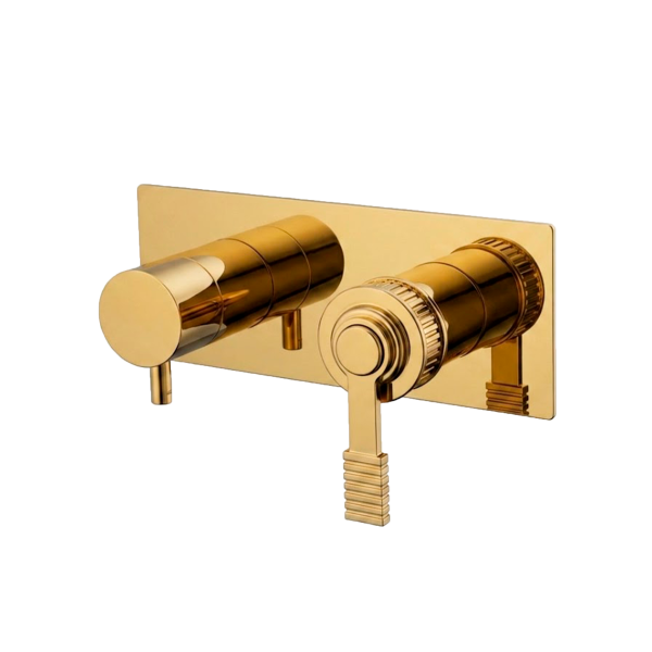 Смеситель для душа Remer Atelier AL92ZWBGP, золото глянцевое PVD