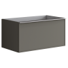 Тумба для раковины с 1 ящиком 80см Onsen Pixel 68-BP-080-F2-M23,серый 