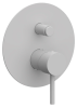 Смеситель для душа Remer X Style X09LBO, белый матовый