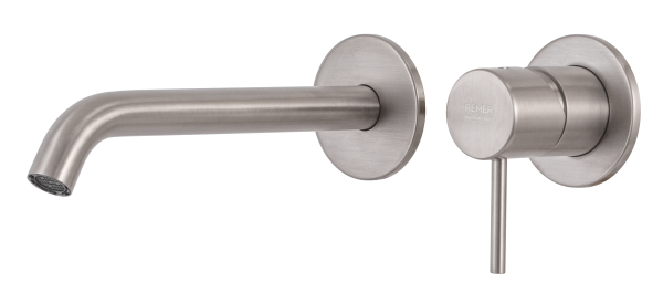 Смеситель для раковины Remer X Style X15PWBXV, сталь