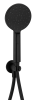 Душевая система Remer Energy EY09S02MD25NOVB, черный матовый