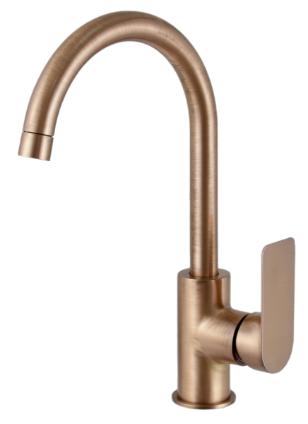 Смеситель для кухни Remer Infinity I72VO, состаренная латунь