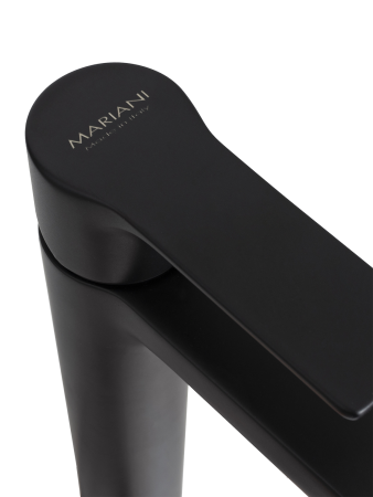 Смеситель для раковины Mariani Kali A14398KL12, черный матовый