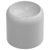 Раковина накладная 42 см GSG Ceramic Design Petra PELAVSECOLFS000, белый глянцевый