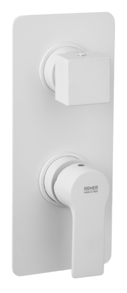 Смеситель для душа Remer Energy EY93KBBO, белый матовый