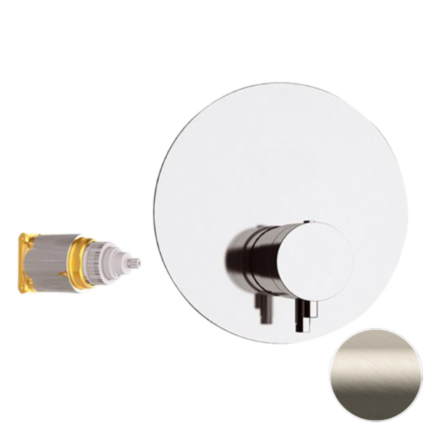 Смеситель термостатический для душа Remer Elegance NT30KBXV, сталь