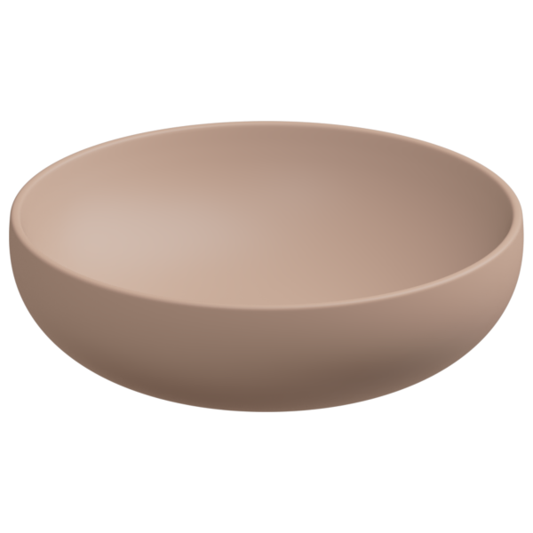 Раковина накладная 45 см GSG Ceramic Design Easy EALAVRO45032, Cipria Matt