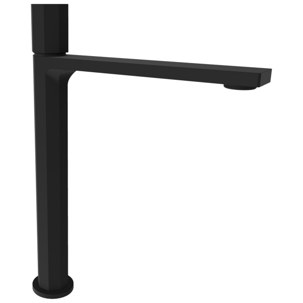 Смеситель для раковины Remer Ottagono ON11LXLNO, черный матовый