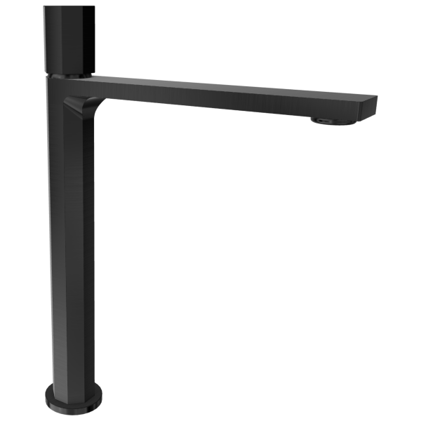 Смеситель для раковины Remer Ottagono ON11LXLGM, оружейная сталь PVD