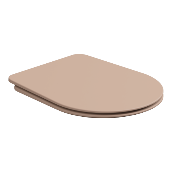 Крышка с сиденьем для подвесного унитаза с микролифтом GSG Ceramic Design Hit! HICOPRSLTICR032, Cipria Matt