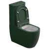 Чаша напольного унитаза биколор GSG Ceramic Design Like LKMBLBI000/036P, White/Smeraldo Matt