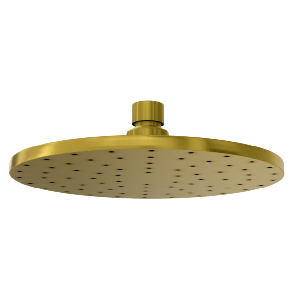 Верхний душ 20 см с шарнирным соединением Remer 359MM20HSX, латунь брашированная PVD