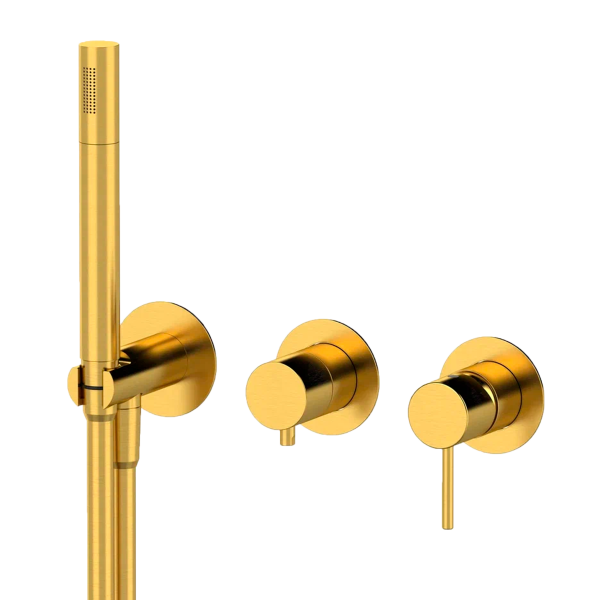 Смеситель для душа Mariani Next B22873NSPP3WB, золото брашированное