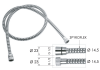 Шланг для душа ПВХ 150 см Remer 334CNNC150