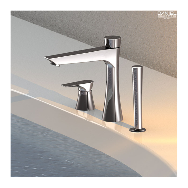 Смеситель для ванны Daniel Diva DV691CR