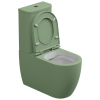Чаша напольного унитаза биколор GSG Ceramic Design Like LKMBLBI000/031P, White/Salvia Matt