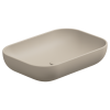 Раковина накладная 60x42 см GSG Ceramic Design Easy EALAVRE60034, Sabbia Matt