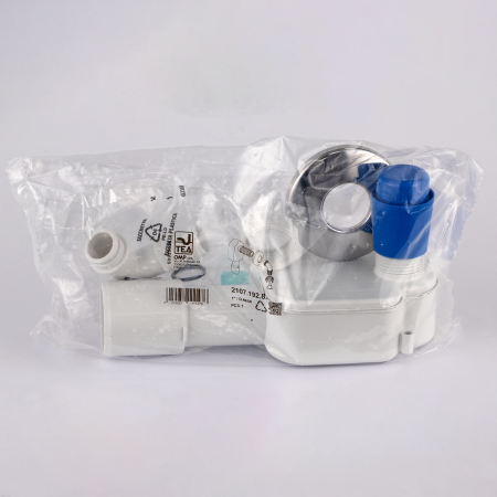 Сифон для подключения стиральной машины 1", PP, OMP Tea 2107.192.8