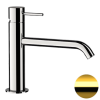 Смеситель для раковины Remer X Style X12ADO, золото глянцевое