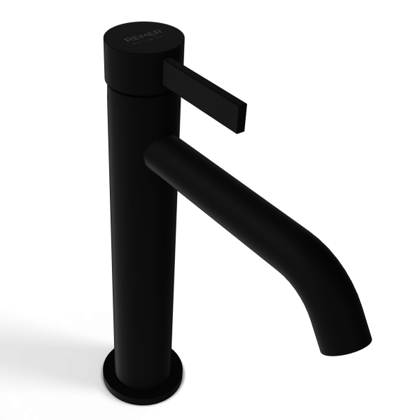Смеситель для раковины Remer Metrica MC12ANO, черный матовый