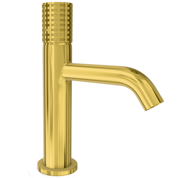 Смеситель для раковины Remer Celebrity CEC12DO, золото глянцевое
