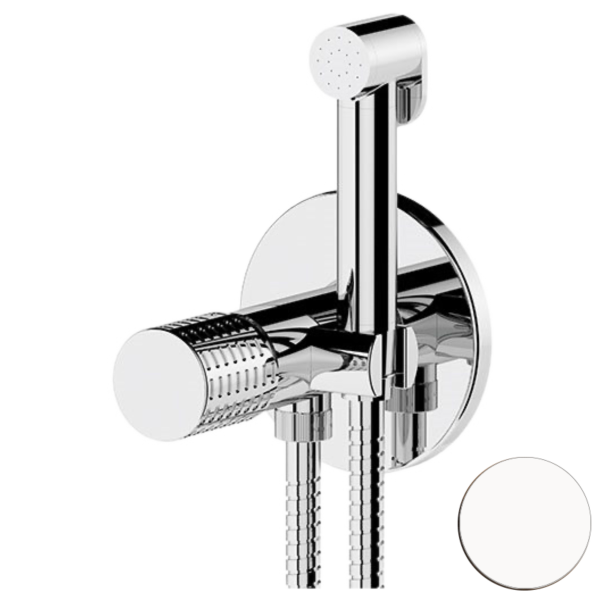 Гигиенический душ со смесителем Remer Celebrity CEC65WBO, белый матовый