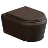 Чаша подвесного унитаза GSG Ceramic Design Cruise CRWCSO035, Cacao Matt