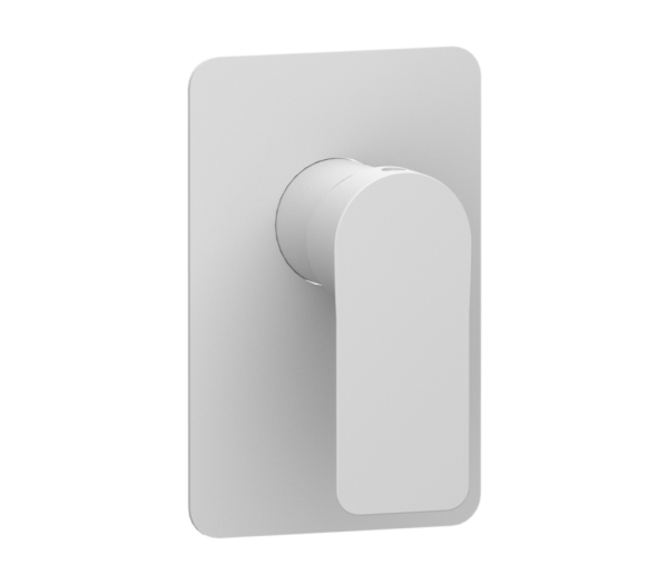 Смеситель для душа Remer Infinity I30BO, белый матовый