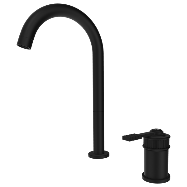 Смеситель для раковины Remer Atelier AL57LNO, черный матовый