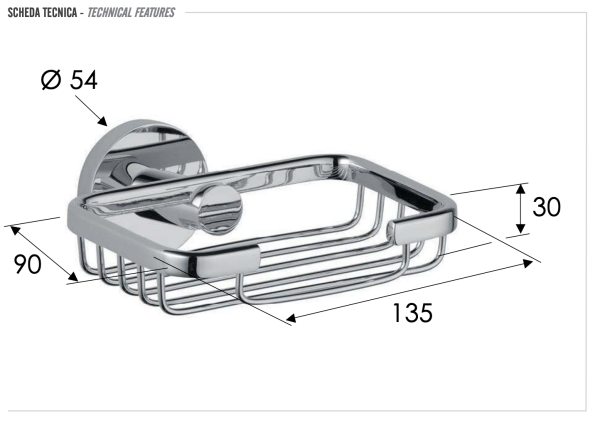 Мыльница Remer Guest GS11XV, сталь