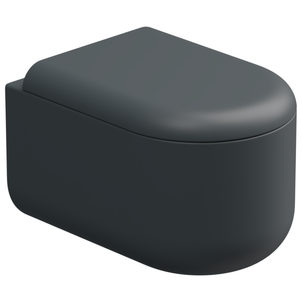 Чаша подвесного унитаза Eco Clean (торнадо) GSG Ceramic Design Petra PEWCSOEC028, Ebano Matt