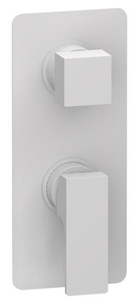 Смеситель для душа Remer Absolute AU92KBBO, белый матовый