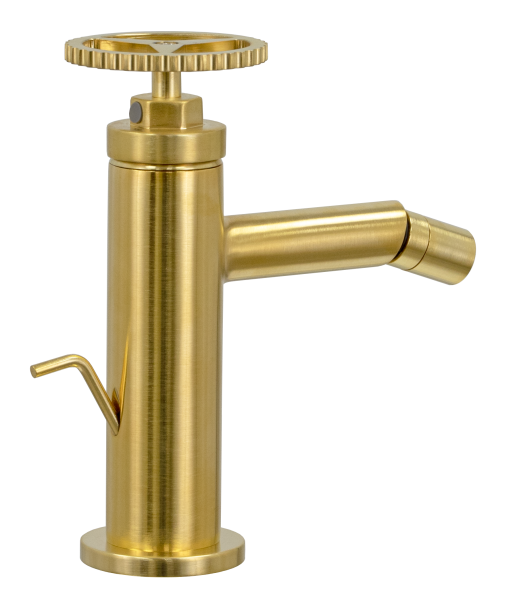 Смеситель для биде Remer Chrono CH20BG, золото брашированное