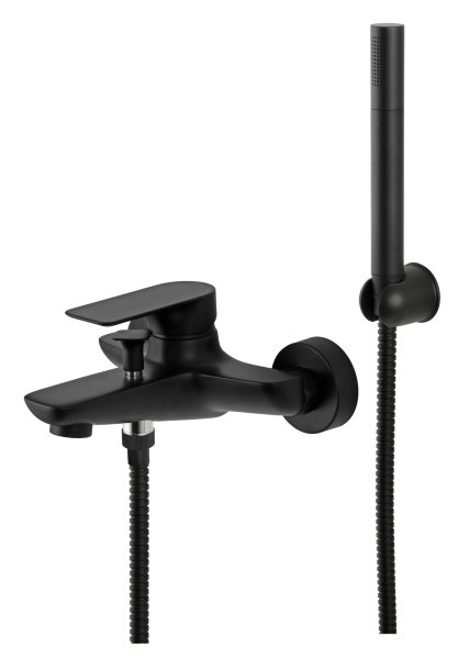 Смеситель для ванны Remer Infinity I02NO, черный матовый